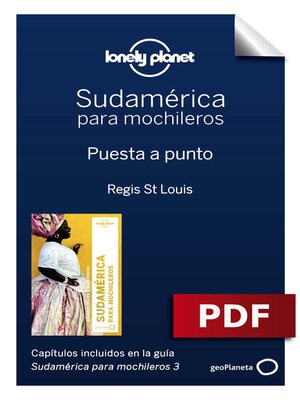 cover image of Sudamérica para mochileros 3. Preparación del viaje